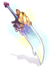 Chrome Two-Handed Sword, двуручный меч (Renewal) Chrome Two-Handed Sword, двуручный меч (Renewal)
