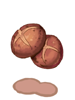 Grilled Mushroom, восстанавливающий предмет (Pre-Renewal) Grilled Mushroom, восстанавливающий предмет (Pre-Renewal)