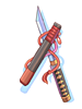 Kurenai, кинжал (Renewal)