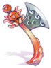 Deflation Axe [2], одноручный топор (Renewal)