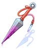 Fell Poison Kunai, (Pre-Renewal) Fell Poison Kunai, (Pre-Renewal)