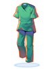Green Surgical Gown [1], броня (Renewal)
