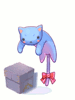 Blue Drooping Cat Box, расходный материал (Renewal) Blue Drooping Cat Box, расходный материал (Renewal)