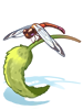 Dragonfly Sitting Foxtail Staff [1], посох (Renewal)