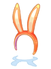 Orange Bunny Hairband [1], броня (Renewal)