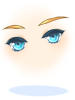 Costume GeminiS58 Eyes Blue, броня (Renewal)