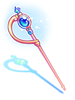 Empowered Aqua Staff [1], двуручный посох (Renewal)