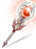 Crimson Two-Handed Staff [2], двуручный посох (Renewal)