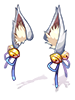 Costume White Fox Ear Ribbon, броня (Renewal) Costume White Fox Ear Ribbon, броня (Renewal)