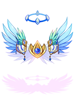 Costume Seraph Wing Helm, броня (Renewal)