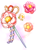 Costume Camellia Hair Pin, броня (Renewal) Costume Camellia Hair Pin, броня (Renewal)