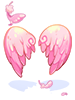 Costume Cupid's Pink Wings, броня (Renewal)