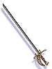 Trial Rune Knight's Two-Handed Sword [1], двуручный меч (Renewal)