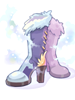 Heroic Silver Fox Leather Boots [1], броня (Renewal)