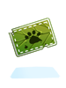 Infinite Cat Hand Ticket, расходный материал (Renewal)