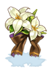 Costume White Lily Black Ribbon, броня (Renewal)