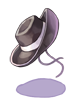 Costume Black Cowboy Hat, броня (Renewal)