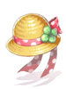 Costume Ribbon Straw Hat, броня (Renewal)