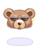 C Sunglass Bear Cap, броня (Renewal)