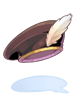 Costume Feathered Black Cap, броня (Renewal) Costume Feathered Black Cap, броня (Renewal)
