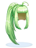 Costume Ponytail Hair(Green), броня (Renewal) Costume Ponytail Hair(Green), броня (Renewal)