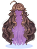 Costume Wild Long Hair (Black), броня (Renewal)