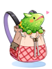 Costume Dragon Backpack, броня (Renewal)