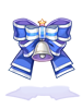Costume Back Ribbon Bell (Blue), броня (Renewal)