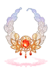 Brilliant Light Ruby Necklace [1], броня (Renewal)
