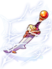 Super Psychic Booster Saber, одноручный меч (Renewal)