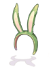 Green Bunny Hairband, броня (Renewal)