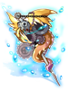 Patent Iron Staff [2], двуручный посох (Renewal)