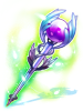Blue Crystal Staff-LT [2], двуручный посох (Renewal)
