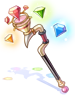 Herosria Wizardry Staff, двуручный посох (Renewal) Herosria Wizardry Staff, двуручный посох (Renewal)
