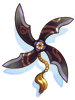 Cross Petal Booster Huuma Shuriken, (Renewal)