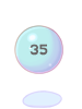 Lotto Ball 35, предмет (Pre-Renewal)