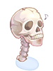Clattering Skull, предмет (Renewal)