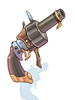 1Lv Grenade Launcher [4], (Renewal)