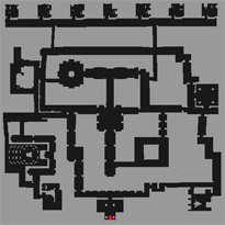 Cursed Monastery (Abbey Dungeon), 3rd floor, подземелье (Pre-Renewal)