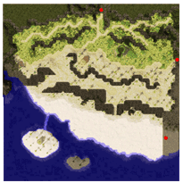 Comodo Field 2: Kokomo Beach (West), местность (Pre-Renewal)