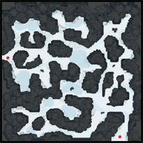 Ancient Ice Canyon: East, местность (Pre-Renewal)