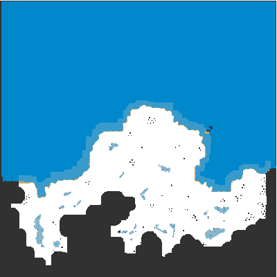 Geffen Field 1, местность (Renewal)
