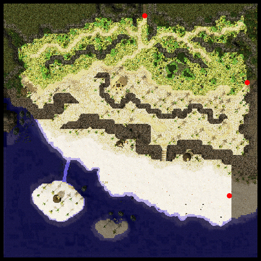 Comodo Field 2: Kokomo Beach (West), местность (Pre-Renewal) Comodo Field 2: Kokomo Beach (West), местность (Pre-Renewal)