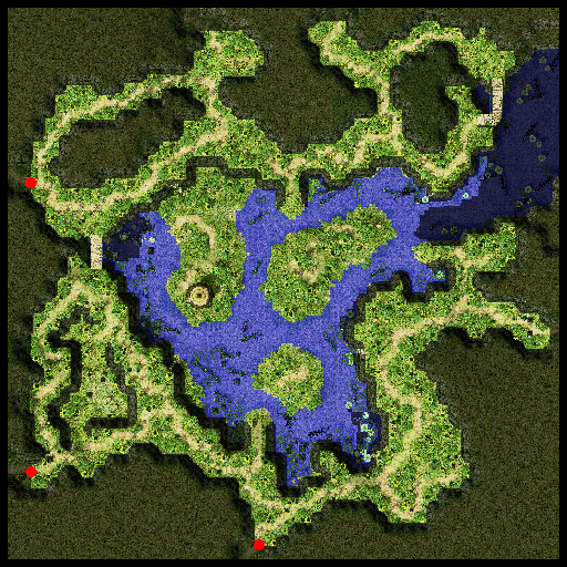 Comodo Field 3: Zenhai Marsh, местность (Pre-Renewal)