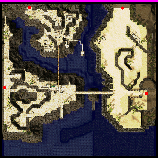Comodo Field 9: Fortress Saint Darmain (South), местность (Pre-Renewal)