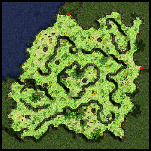 Geffen Field 14: West Orc Village, местность (Pre-Renewal)