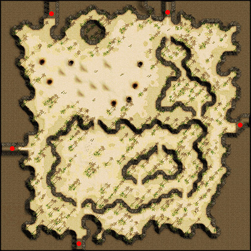 Sograt Desert 9, местность (Pre-Renewal)