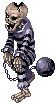 Skeleton Prisoner, монстр 52 уровня (Pre-Renewal)