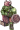 Orc Warrior, монстр 24 уровня (Pre-Renewal)